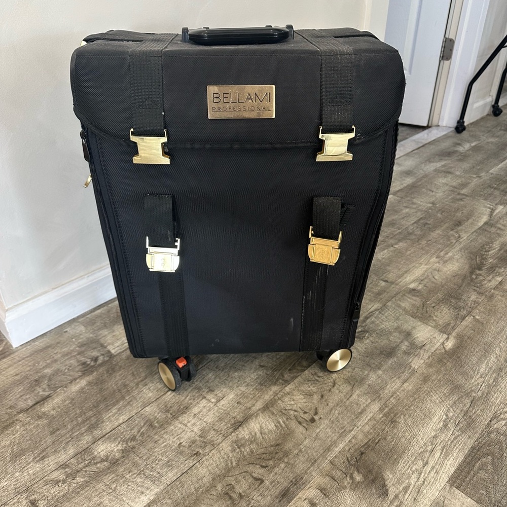 Bellami Black Rolling Tool Case - Travel Bag